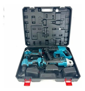 Maleta Multi Ferramentas 4 em 1 Com 2 Bateria Bivolt